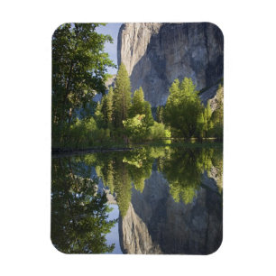 Magnet Flexible CA, Yosemite NP, El Capitan reflété dans Merced