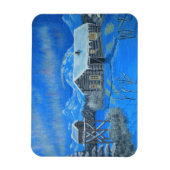 Magnet Flexible Cabine aurores boréales (Vertical)