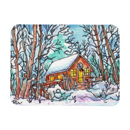 Magnet Flexible Cabine d'hiver (Horizontal)