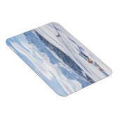 Magnet Flexible Cabine Retraite Snowscape | Dolomites (Côté Droit)