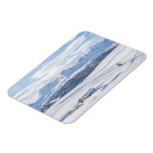 Magnet Flexible Cabine Retraite Snowscape | Dolomites (Côté Gauche)