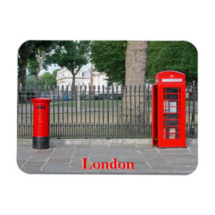 Magnet Flexible Cabine téléphonique et boîte postale de Londres