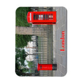 Magnet Flexible Cabine téléphonique et boîte postale de Londres (Vertical)