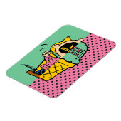 Magnet Flexible cacahuètes | Crème de glace Sally demi et demi (Côté Gauche)