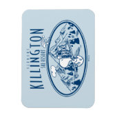 Magnet Flexible cacahuètes | Killington Ski Resort Vermont (Vertical)