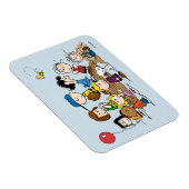 Magnet Flexible cacahuètes | La Bande à la butte des Pitcher (Côté Droit)