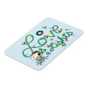 Magnet Flexible cacahuètes | L'amour et les lumières de Noël (Côté Gauche)