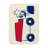 Magnet Flexible cacahuètes | Machine de resurfaçage de glace Woods (Vertical)