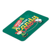 Magnet Flexible cacahuètes | Marcher Dans Un Pays De Bonbons D'Hiv (Côté Gauche)