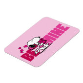 Magnet Flexible cacahuètes | Saint Valentin | Snoopy Be Mine (Côté Gauche)