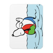 Magnet Flexible cacahuètes | Snoopy Beach Ball Beach (Vertical)