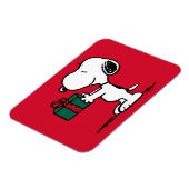 Magnet Flexible cacahuètes | Snoopy Christmas Gift Giver (Côté Gauche)