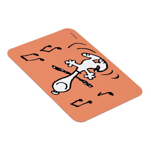 Magnet Flexible cacahuètes | Snoopy Dancing (Côté Droit)
