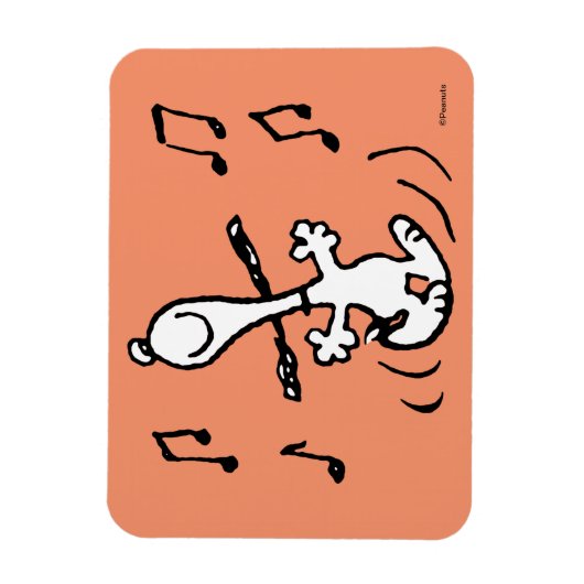 Magnet Flexible cacahuètes | Snoopy Dancing (Vertical)