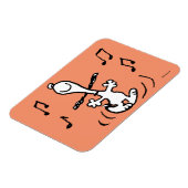 Magnet Flexible cacahuètes | Snoopy Dancing (Côté Gauche)