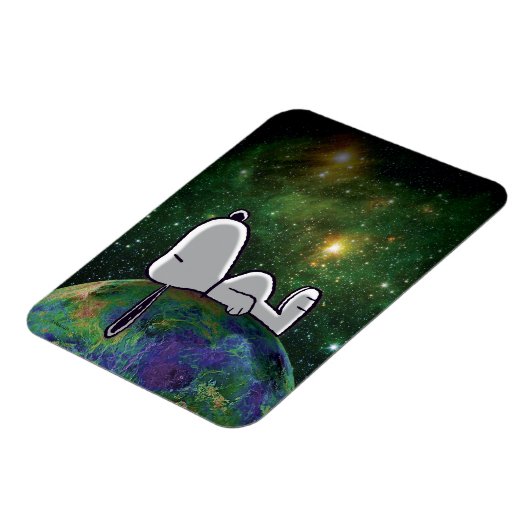 Magnet Flexible cacahuètes | Snoopy Espacé (Côté Gauche)