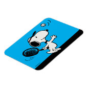 Magnet Flexible cacahuètes | Snoopy Joue Au Tennis (Côté Gauche)