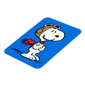 Magnet Flexible cacahuètes | Snoopy L'As Volant (Côté Gauche)