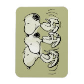 Magnet Flexible cacahuètes | Snoopy Walking Tall (Vertical)