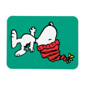 Magnet Flexible cacahuètes | Snoopy Winter Beanie Casquette (Horizontal)