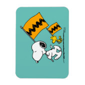Magnet Flexible cacahuètes | Snoopy & Woodstock (Vertical)