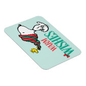 Magnet Flexible cacahuètes | Snoopy & Woodstock Chaleurs (Côté Droit)