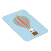 Magnet Flexible cacahuètes | Snoopy & Woodstock Hot Air Balloon (Côté Droit)