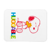 Magnet Flexible cacahuètes | Snoopy & Woodstock Huggable (Horizontal)