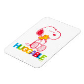 Magnet Flexible cacahuètes | Snoopy & Woodstock Huggable (Côté Gauche)