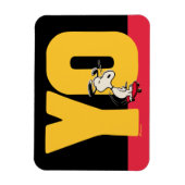 Magnet Flexible cacahuètes | Snoopy YO Skateboard (Vertical)