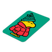 Magnet Flexible cacahuètes | Veste d'hiver de Woodstock Puffy (Côté Gauche)