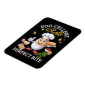 Magnet Flexible Cachet d'oeufs Roule Parfait Bite (Côté Gauche)