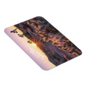 Magnet Flexible Cactus Cholla violet orange Joshua Tree coucher de (Côté Droit)