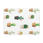Magnet Flexible Cactus Succulents de Dessert Vert dans les pots (Horizontal)
