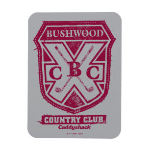 Magnet Flexible Caddyshack   Bushwood Country Club Crest