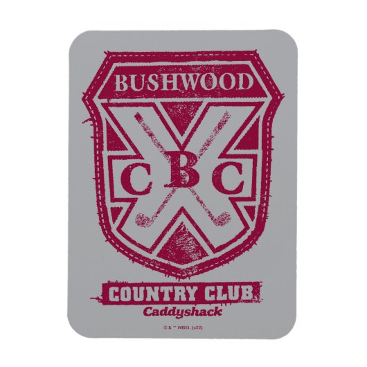 Magnet Flexible Caddyshack | Bushwood Country Club Crest (Vertical)
