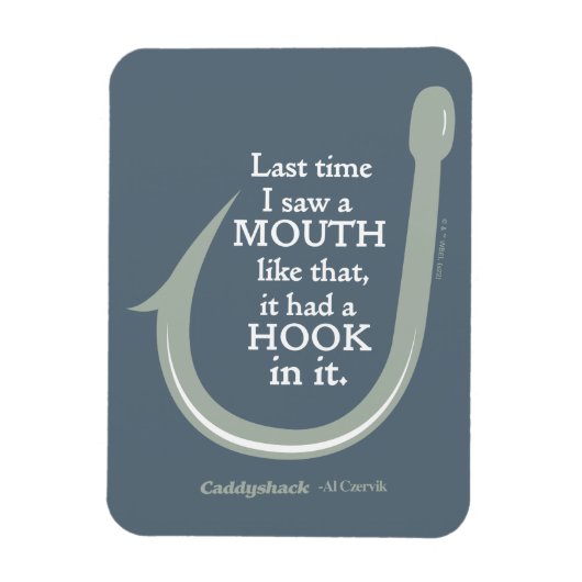 Magnet Flexible Caddyshack | Dernier Temps J'Ai Vu Une Bouche Comm (Vertical)