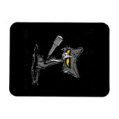 Magnet Flexible Cadeau Amoureux des chats | Cadeau Pour Chat Lover (Horizontal)