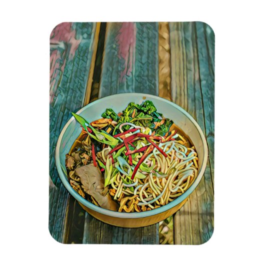 Magnet Flexible cadeau amoureux Ramen (Vertical)