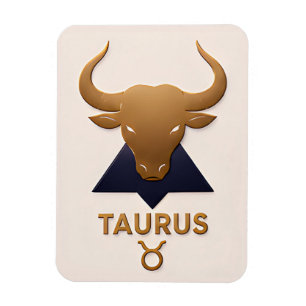 Magnet Flexible Cadeau d'astrologie Décor Zodiaque Taureau