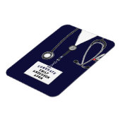 Magnet Flexible Cadeau de diplôme d'infirmière (Côté Gauche)