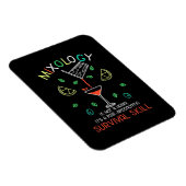 Magnet Flexible Cadeau de Noël | Barman Mixologue (Côté Droit)