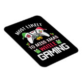 Magnet Flexible Cadeau De Noël Le Plus Susceptible De Manquer Noël (Côté Droit)