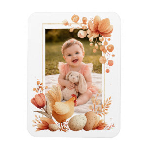 Magnet Flexible Cadeau de Pâques personnalisé avec photo