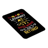 Magnet Flexible Cadeau de retraite de l'employé de la poste retrai (Côté Droit)