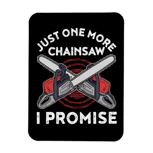 Magnet Flexible Cadeau de travail du bois Hommes Lumberjack Arbori (Vertical)