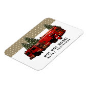 Magnet Flexible Cadeau de vacances drôle de pompier (Côté Gauche)