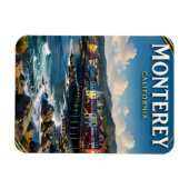 Magnet Flexible Cadeau de voyage côtier de la rangée de conserveri (Horizontal)