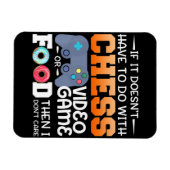 Magnet Flexible Cadeau d'échecs | Jeu Vidéo D'Échecs Ou Conception (Horizontal)