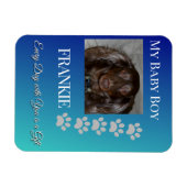 Magnet Flexible Cadeau d'empreintes de pattes (Horizontal)